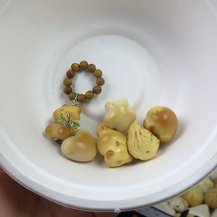 我****菩提根/象牙果吊坠象牙果瑕疵混搭 不退不换