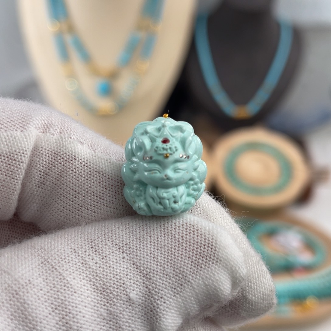 绿松石手链未镶嵌凤九