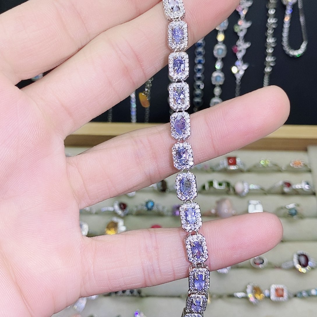 未镶嵌手链坦桑石