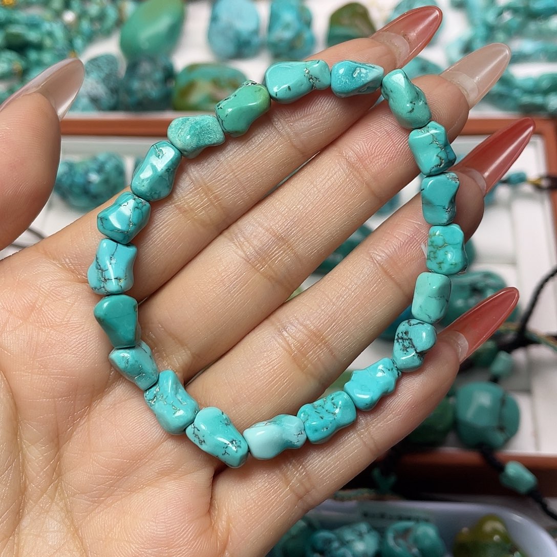 绿松石未镶嵌手链