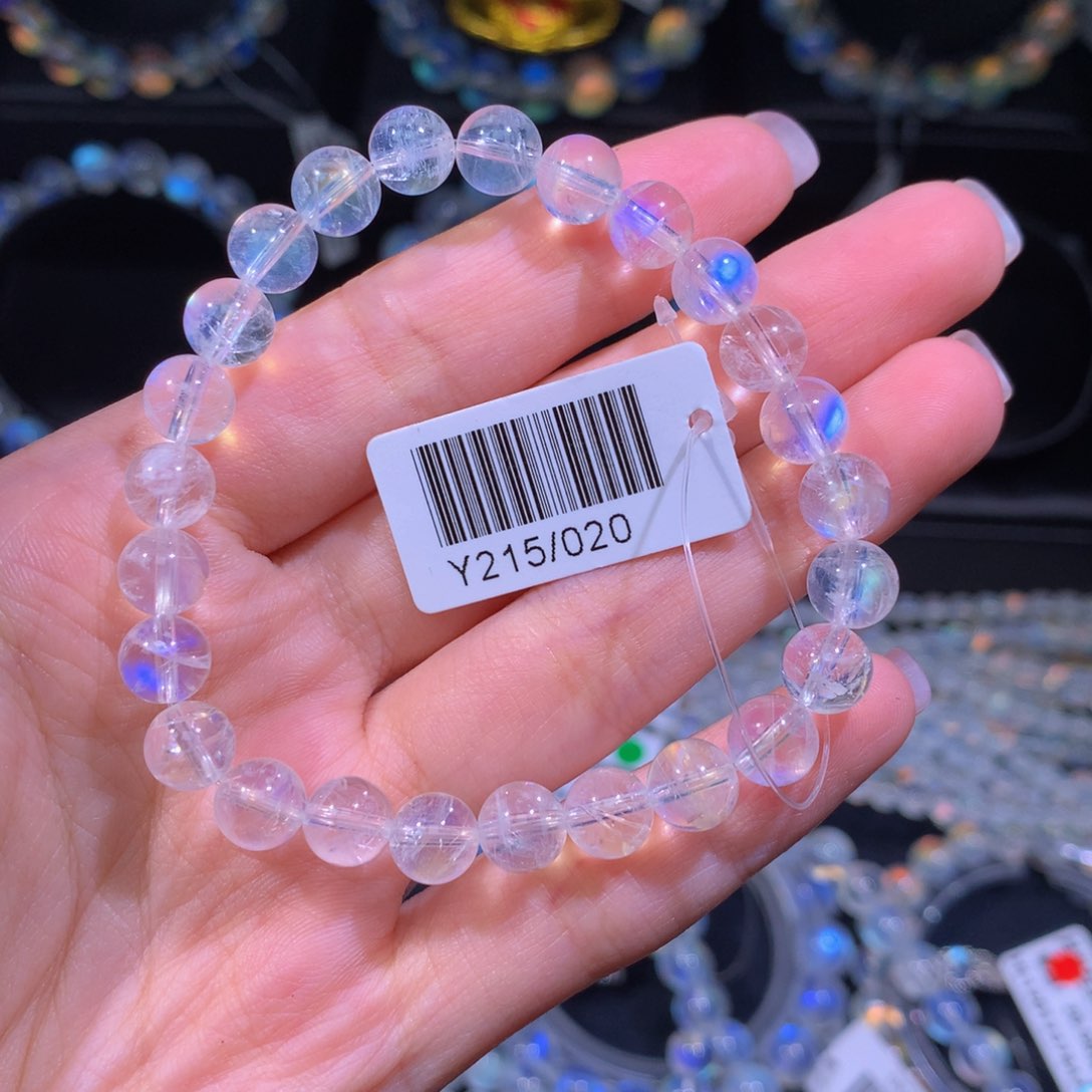 月光石手链未镶嵌仙****^Y215/020 7.2mm