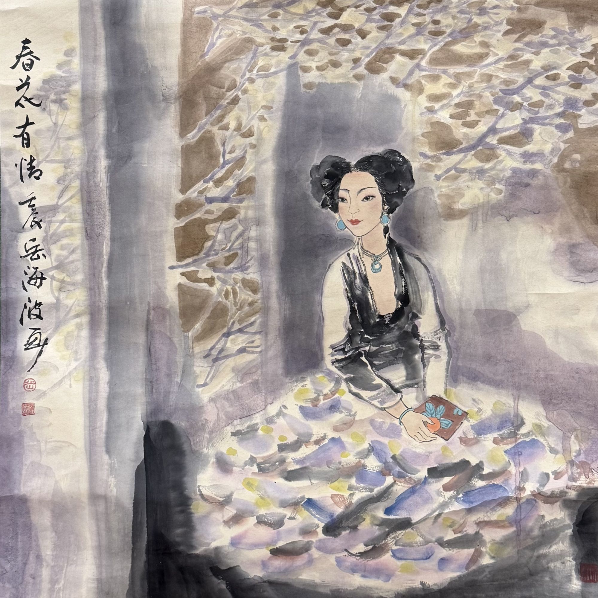 【人物画】  66x68    CP-40012    立轴