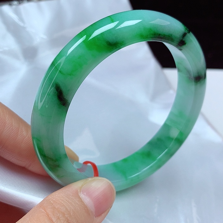 未镶嵌手镯翡翠56圈