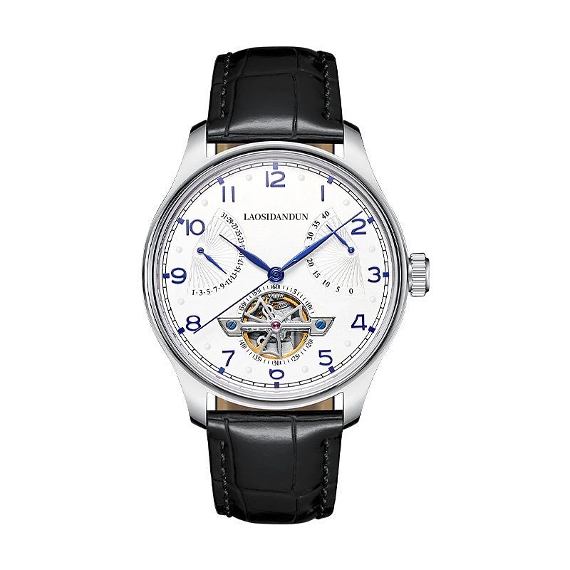  瑞士LAOSIDANDUN飞行员系列 高端潮流简约全自动机械腕表-XJ11
