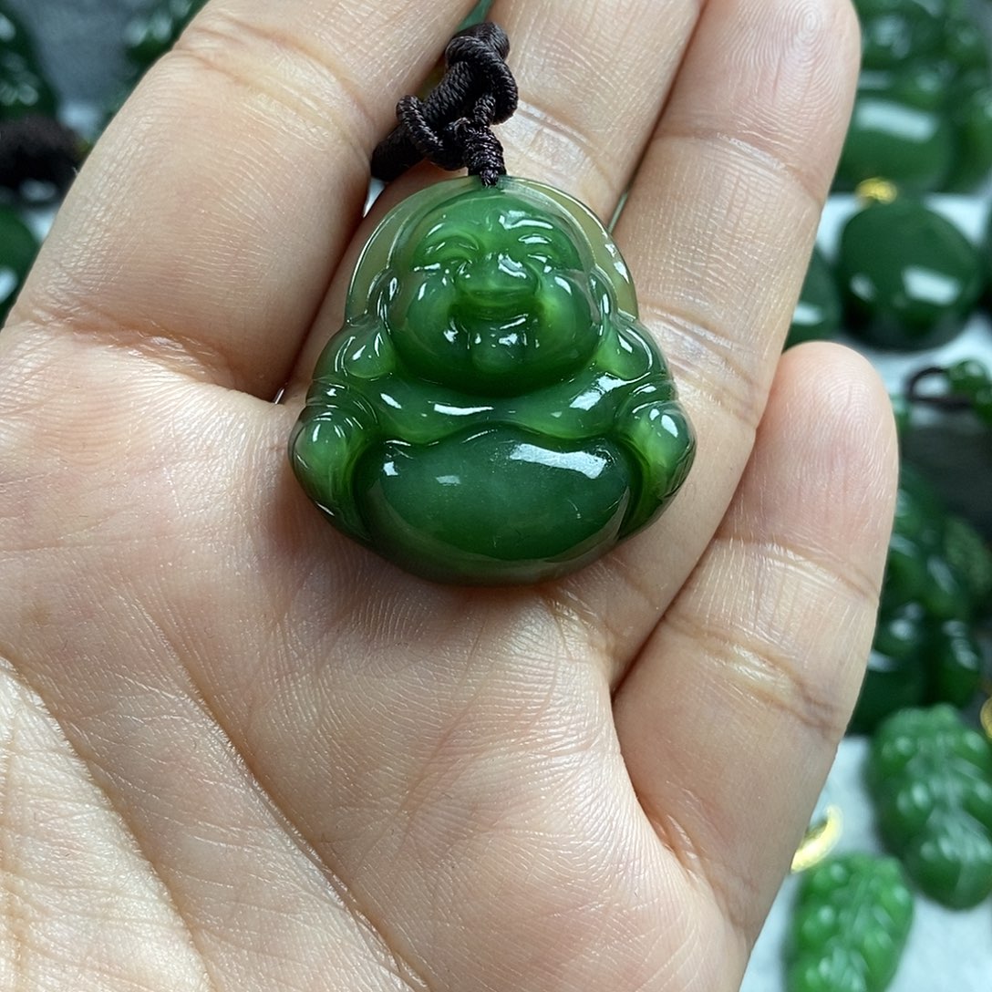 和田玉（碧玉）未镶嵌颈饰30