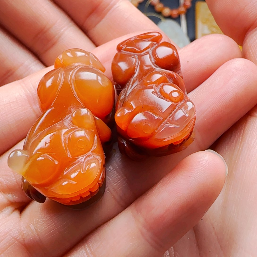 石英质玉（黄龙玉）1未镶嵌ヘ***ㄣ