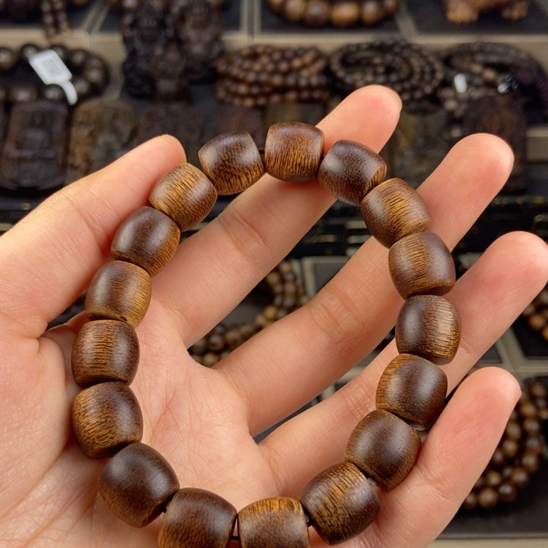 沉香手串用****2越南芽庄白棋楠
