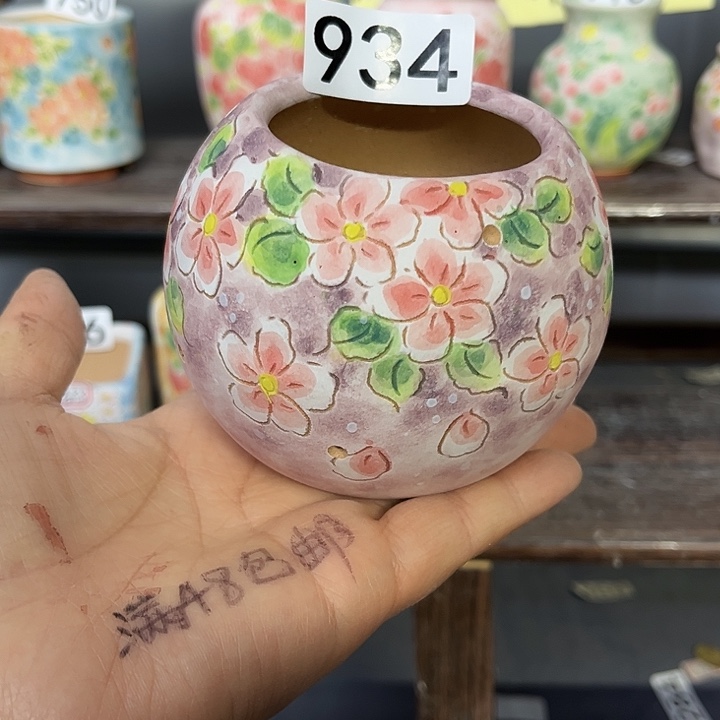 手工制作多肉花盆