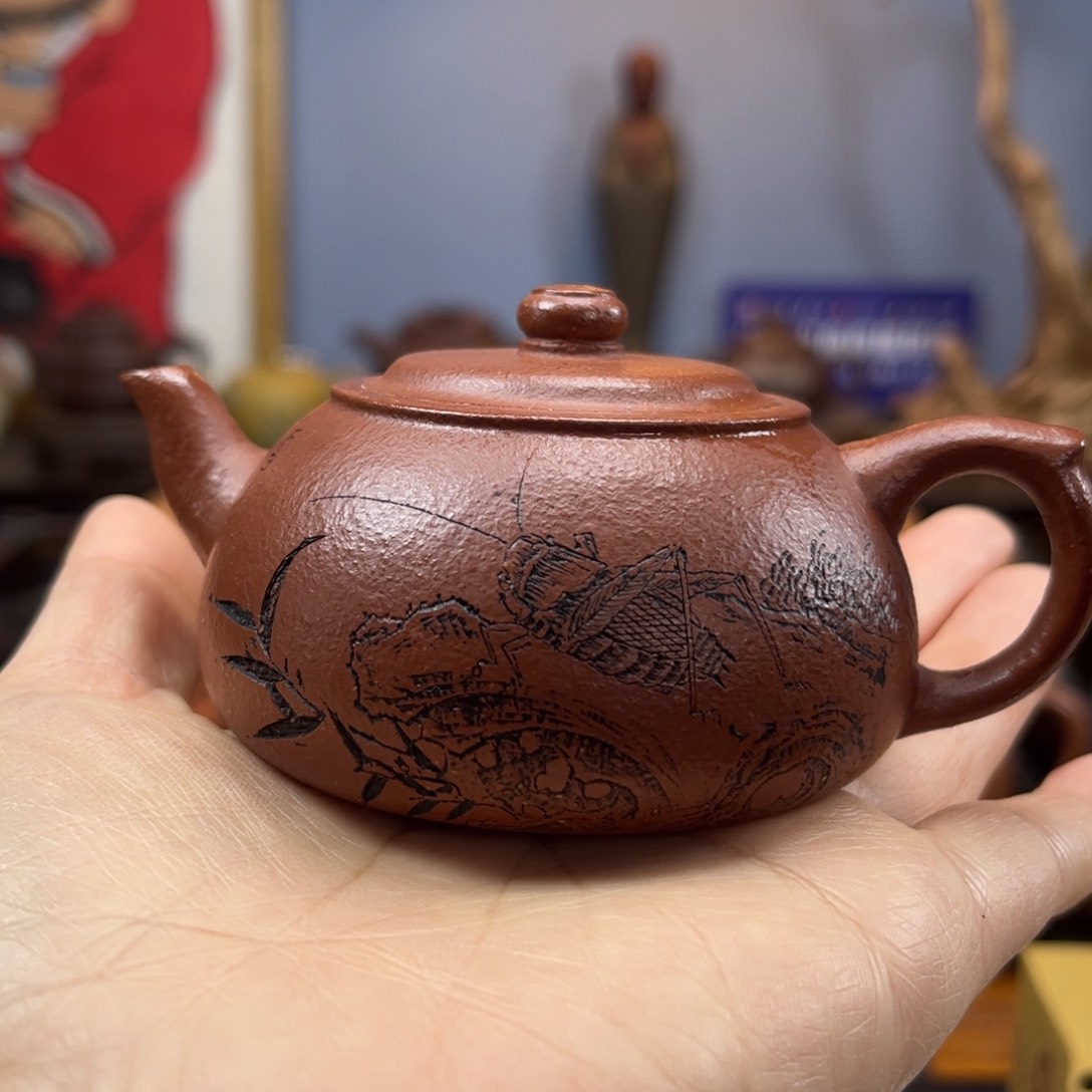 紫砂茶具半手工制作