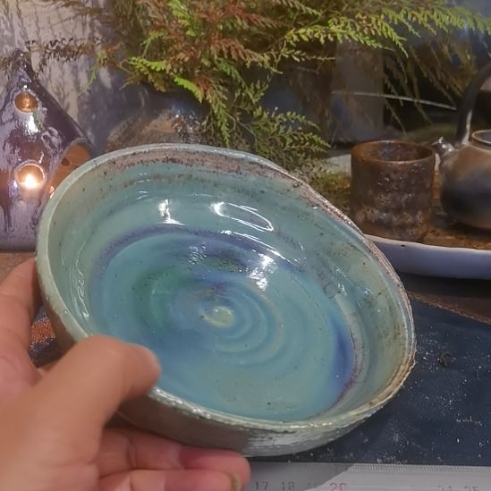 陶摆件手工高温原矿窑变新品特价福利