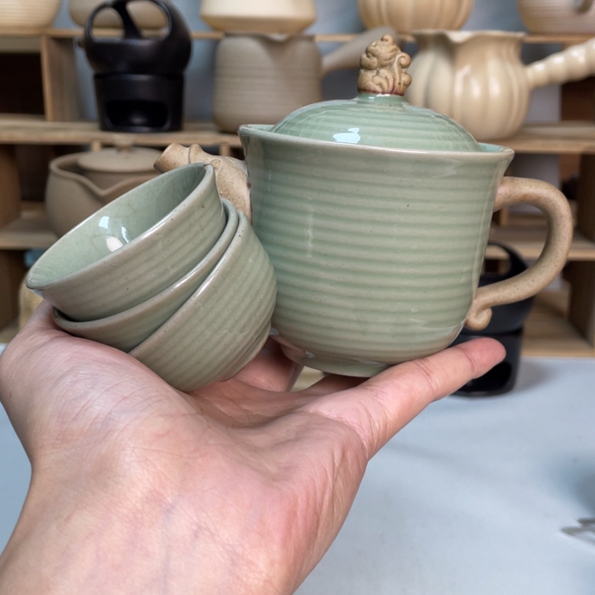 【闪购商品】壶老段烧陶瓷茶器！