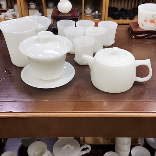 璞玉井栏壶大套组