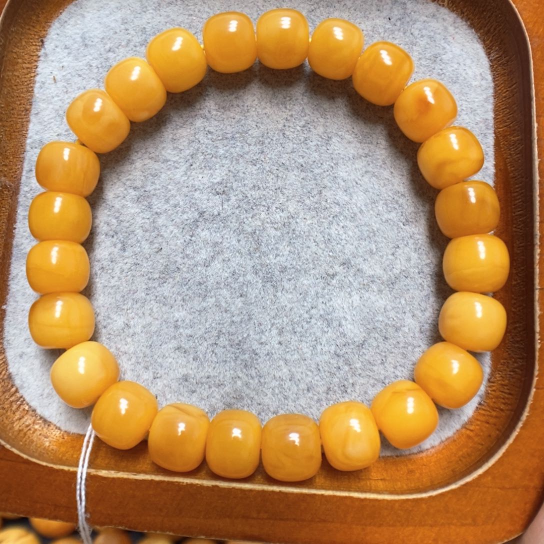 蜜蜡手链未镶嵌蜜蜡