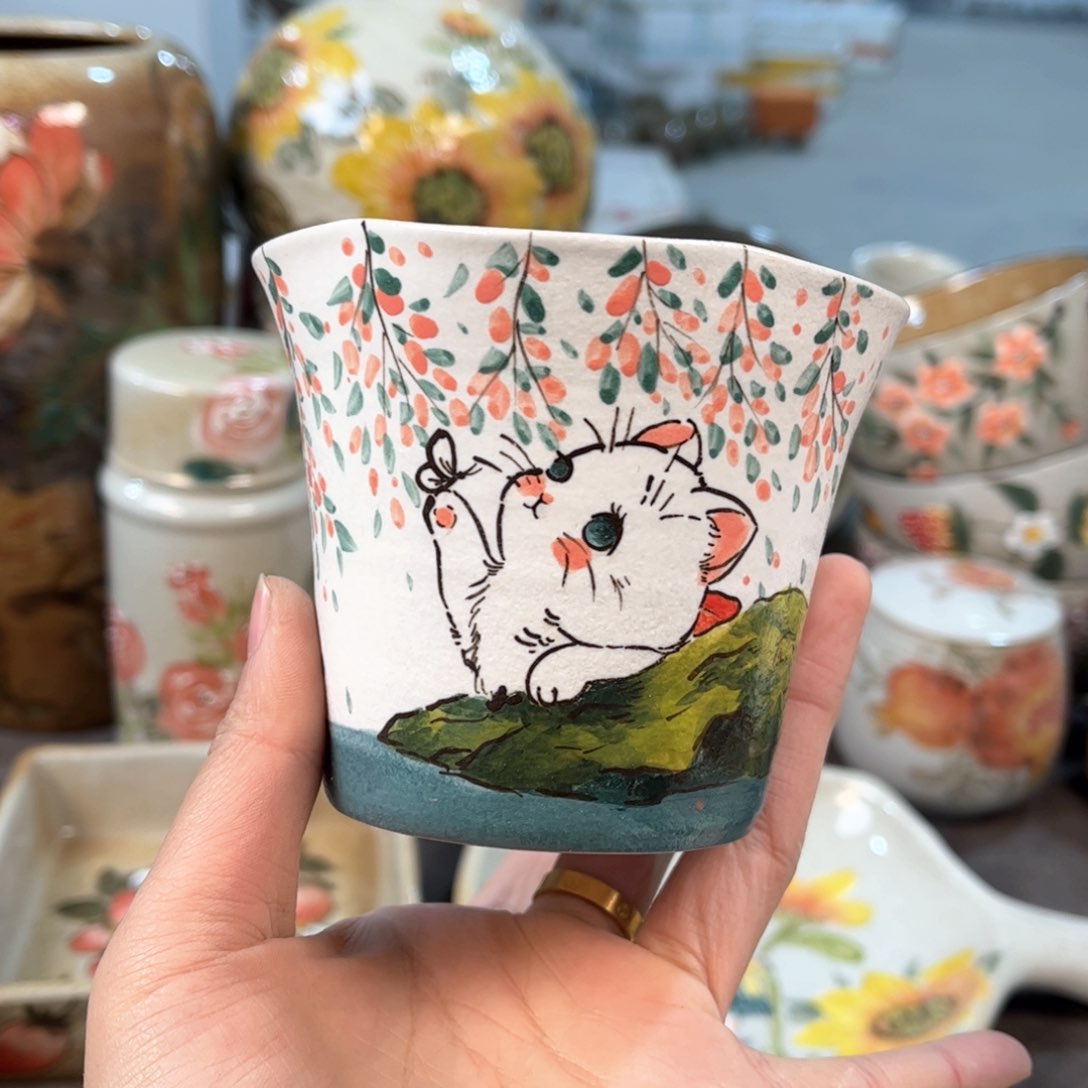 景德镇陶瓷手工杯