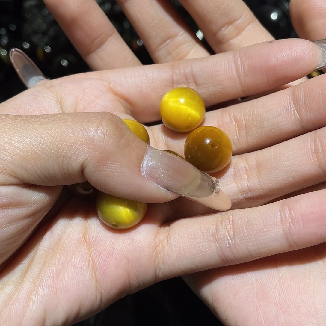 黑曜岩手链未镶嵌ღ***?