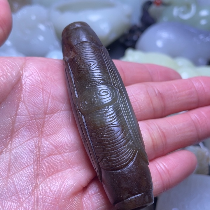 和田玉吊坠(不含链)未镶嵌