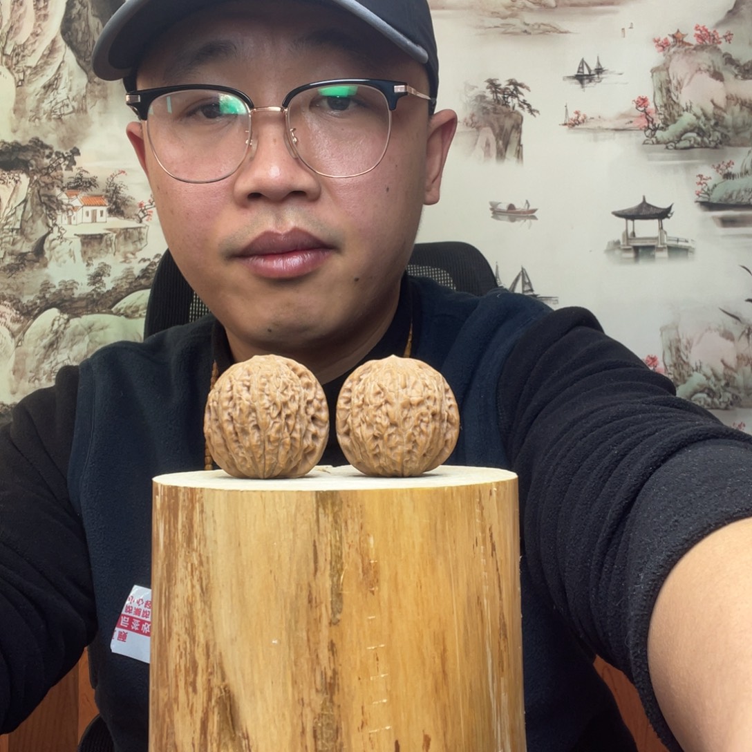 把件文玩核桃铁锤