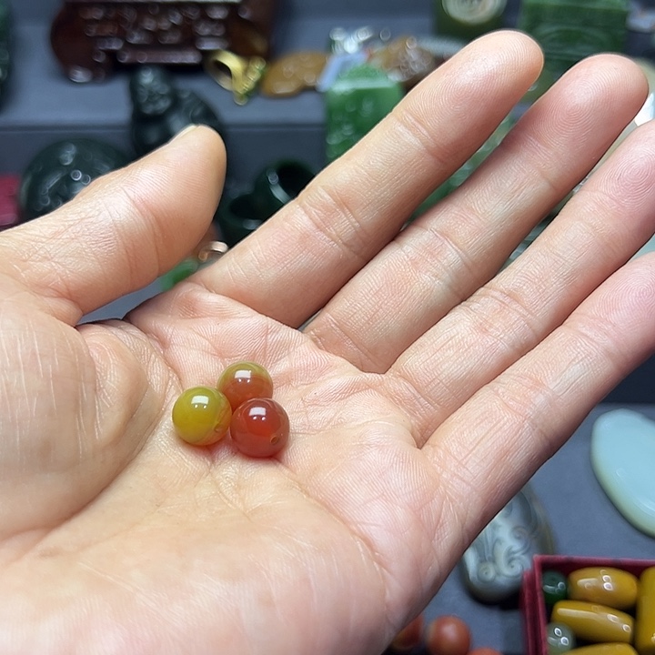 …***嗯南红玛瑙合金颈饰