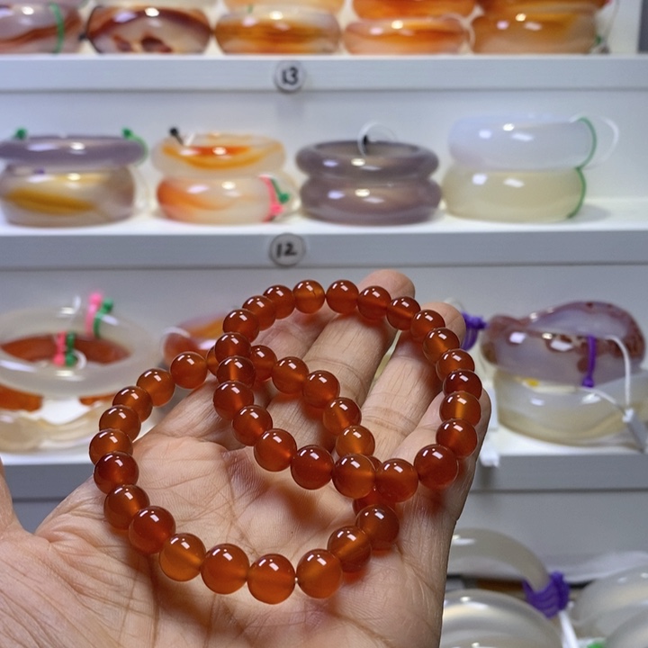 玛瑙/玉髓手链合金