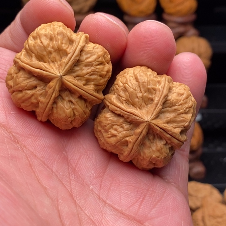 把件文玩核桃8玉甲四方37尺