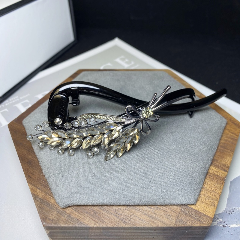 L478精致麦穗10厘米扭扭夹