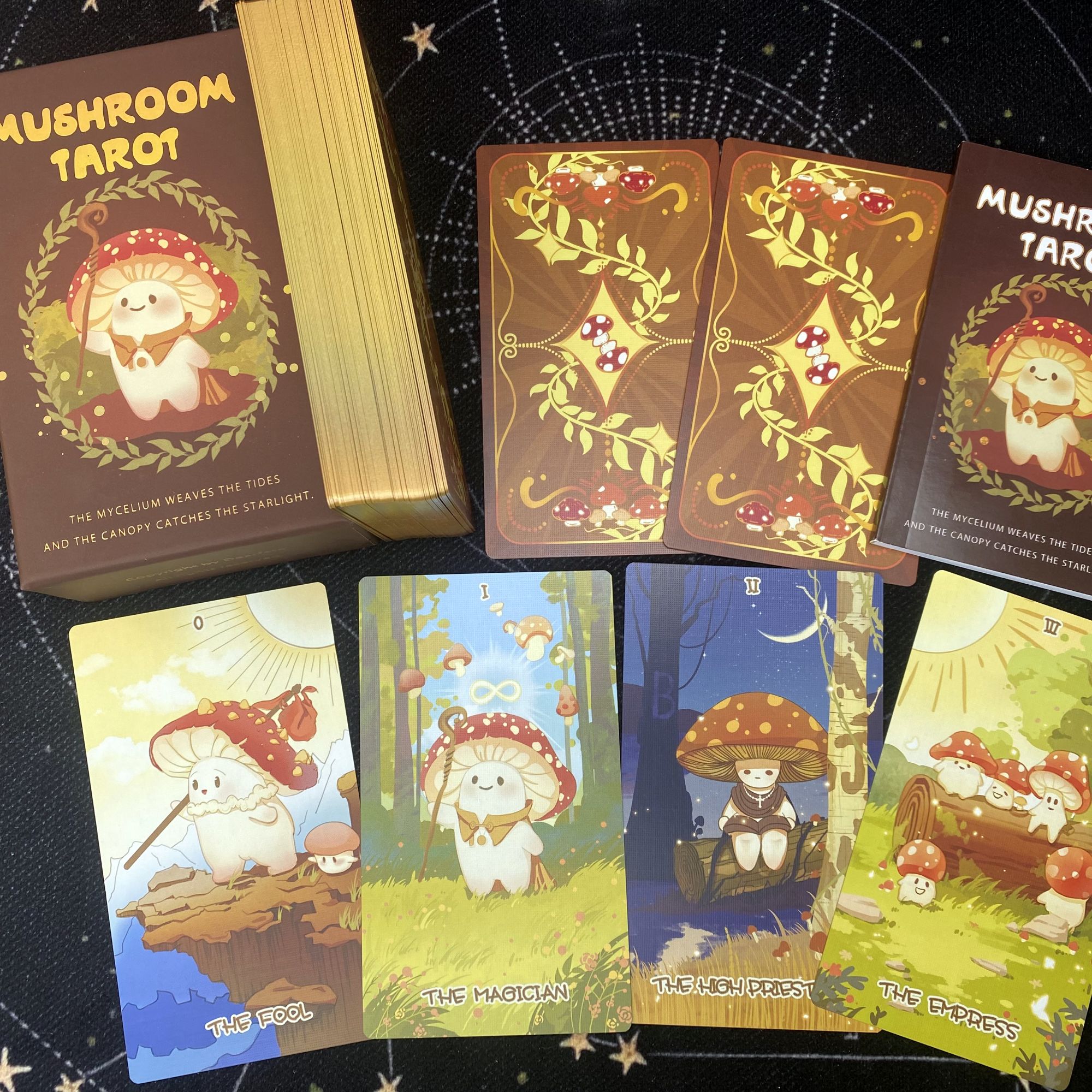 正版【蘑菇】MUSHROOM TAROT森系灵感泛伟特桌游