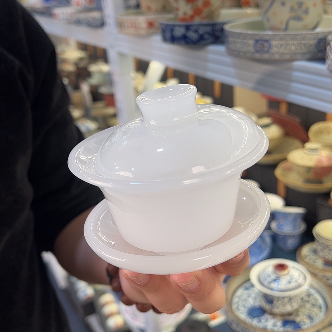 盖碗很漂亮我很喜歡