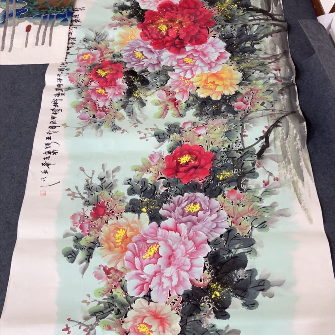 国画书处理作品看好再拍哦