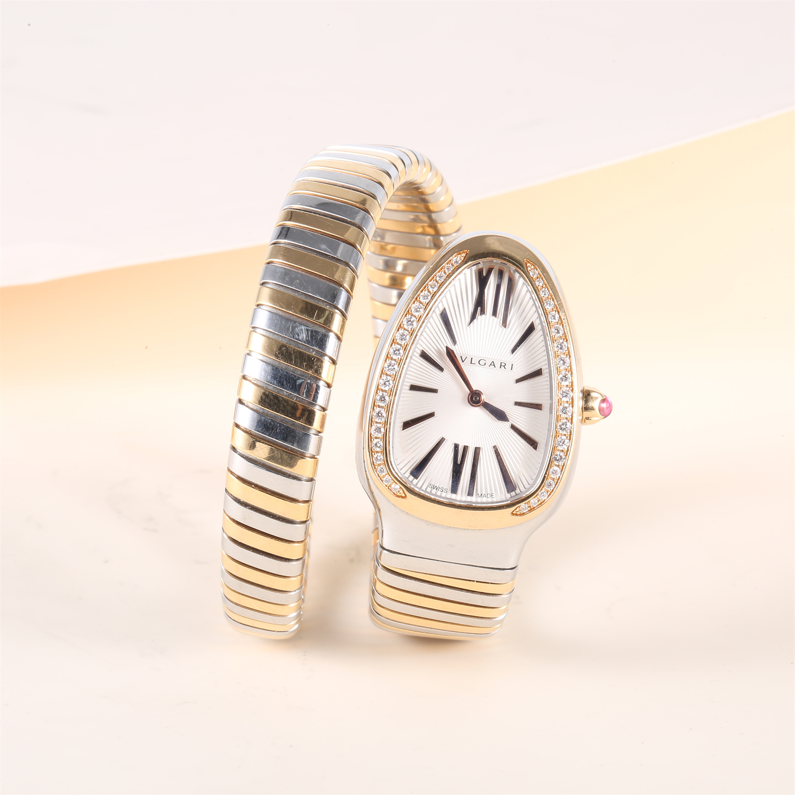 99新 BVLGARI/宝格丽 小花攀攀 宝格丽SERPENTI系列103648腕表