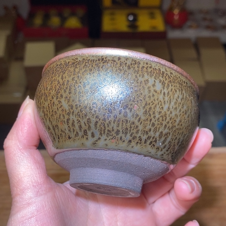 茶盏不带礼盒，建盏主人杯