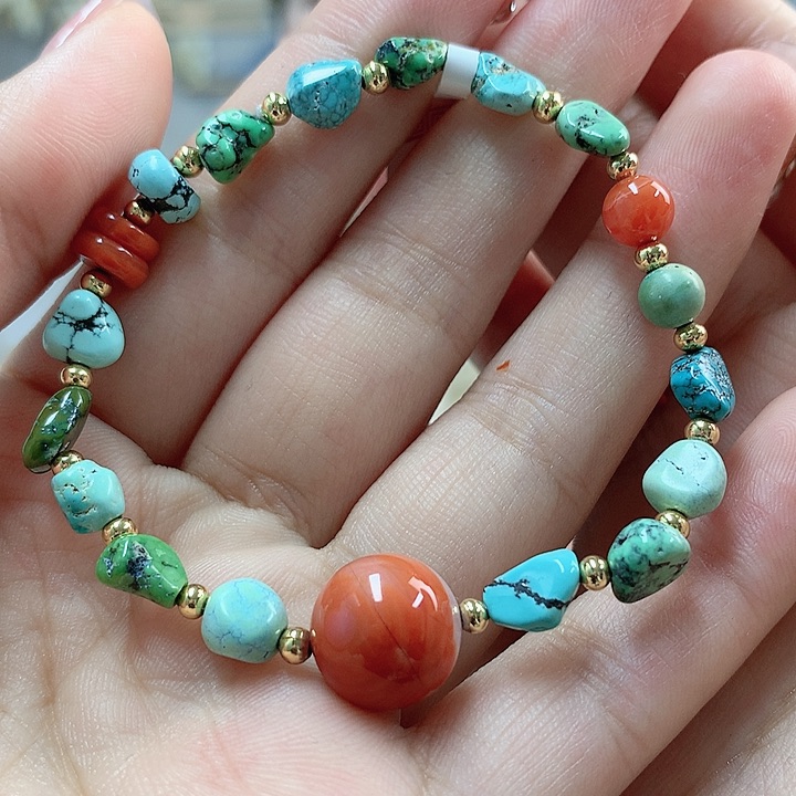 绿松石珠宝奇石未镶嵌