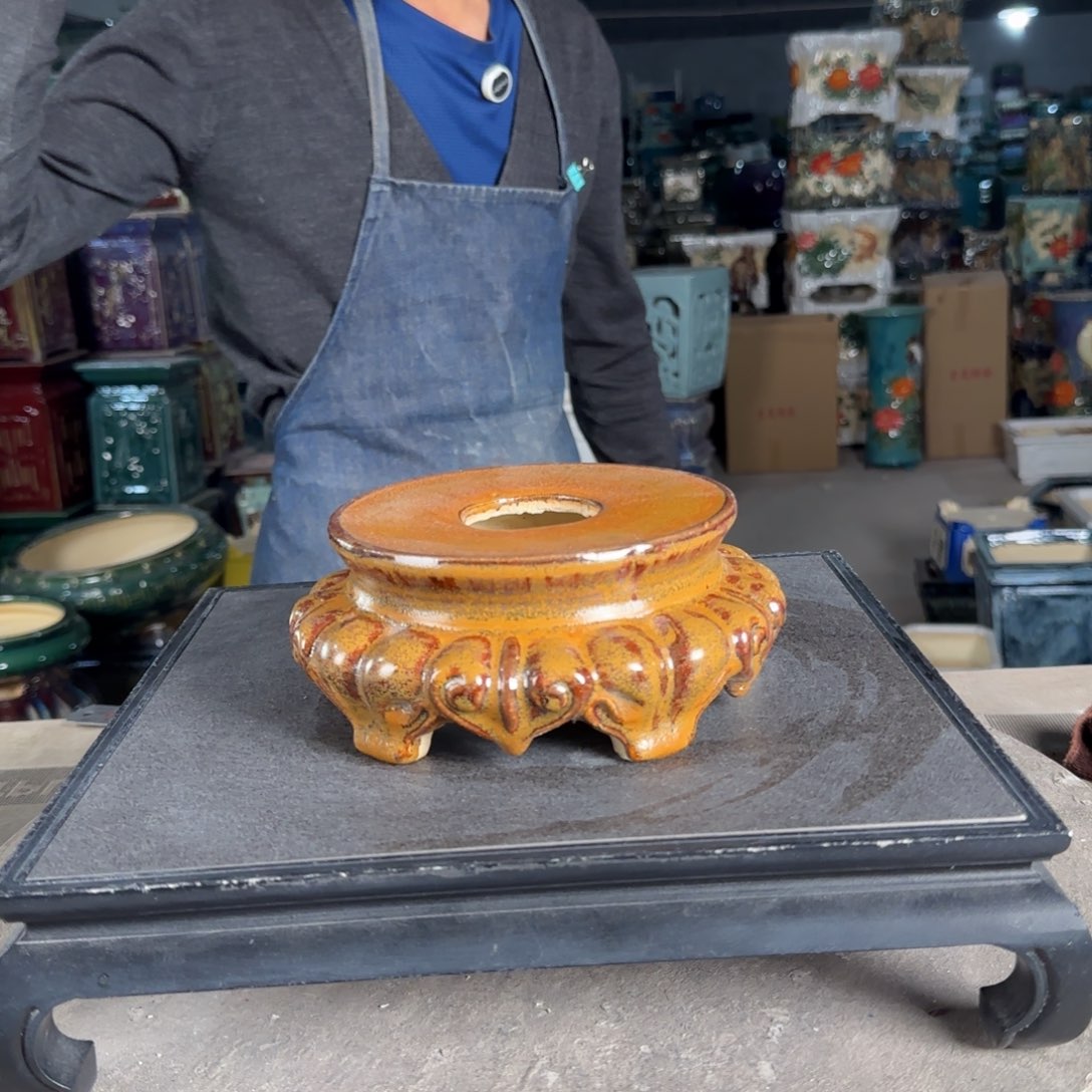 一风堂石湾花盆。698