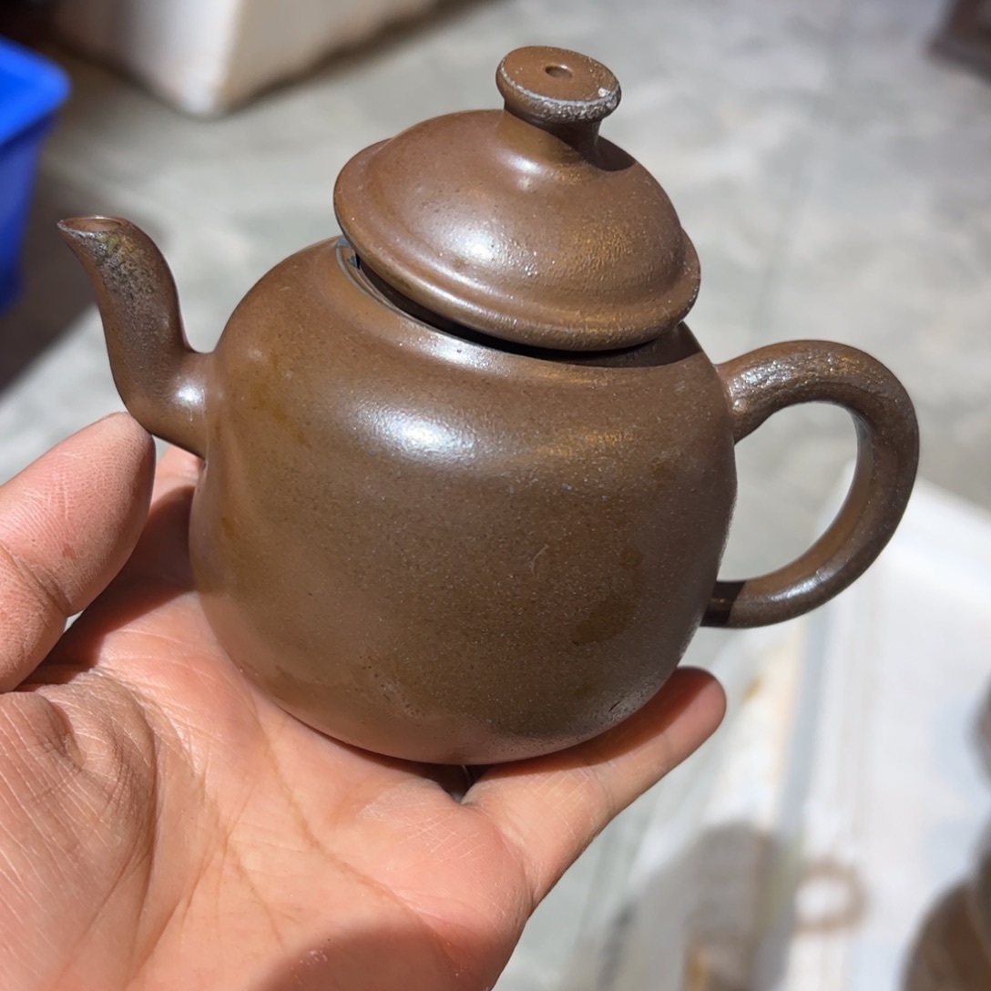 贵台龙窑柴烧茶壶143