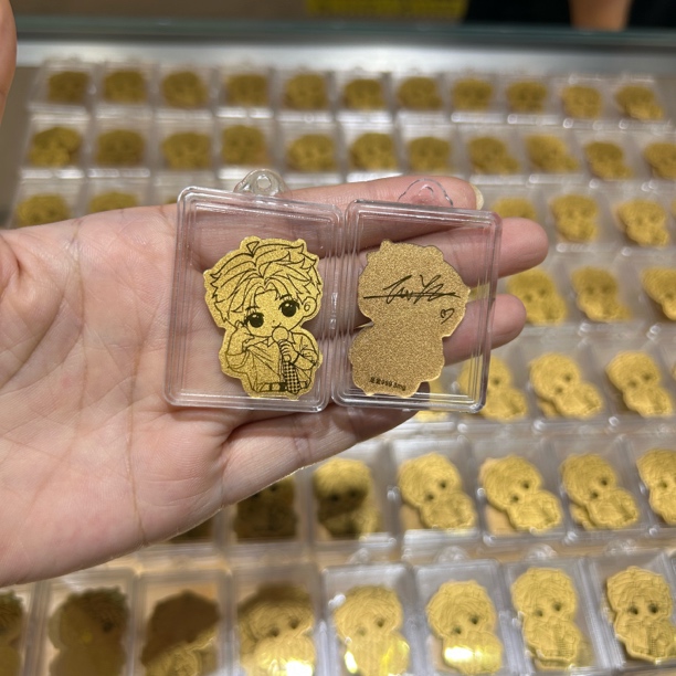 含金工艺品含金工艺品创梵精品梓渝3mg纪念品创意礼品