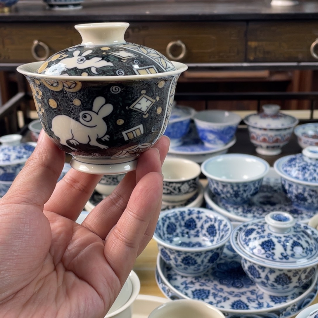 景德镇手工手绘茶具