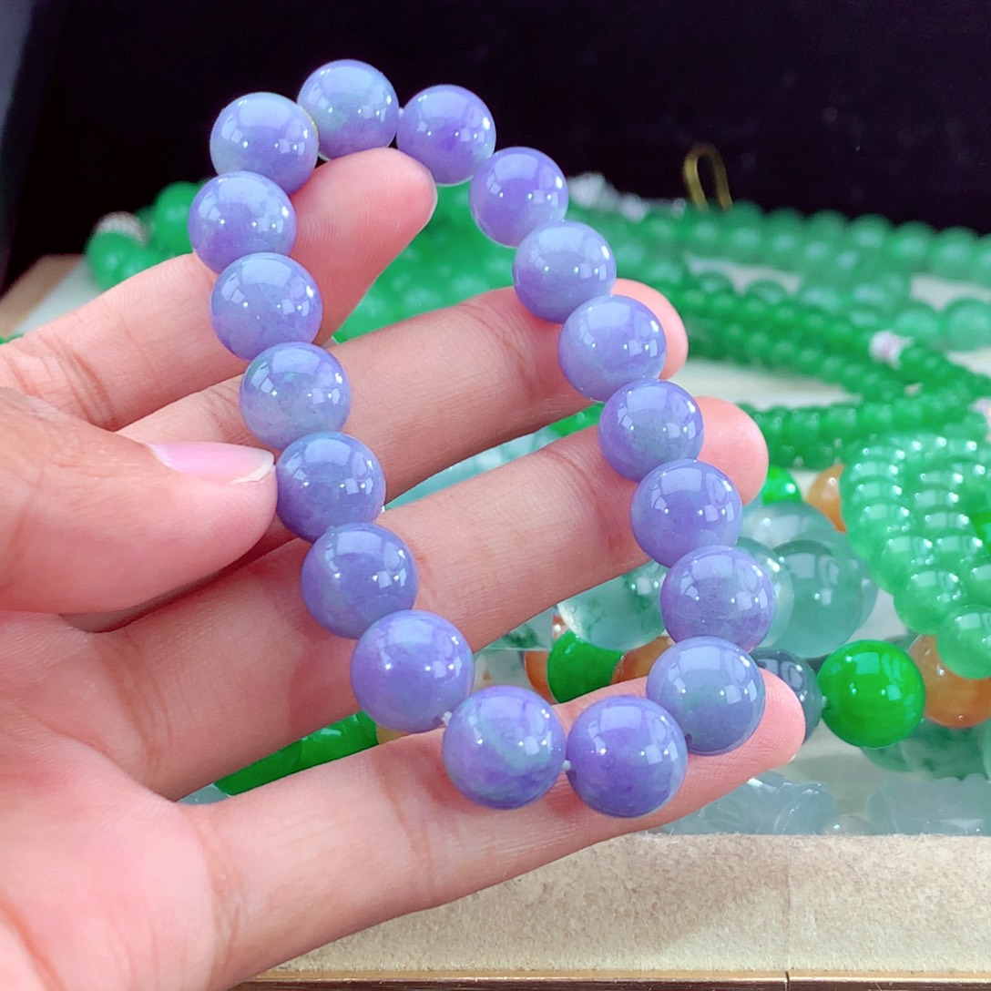 未镶嵌手链翡翠翡翠