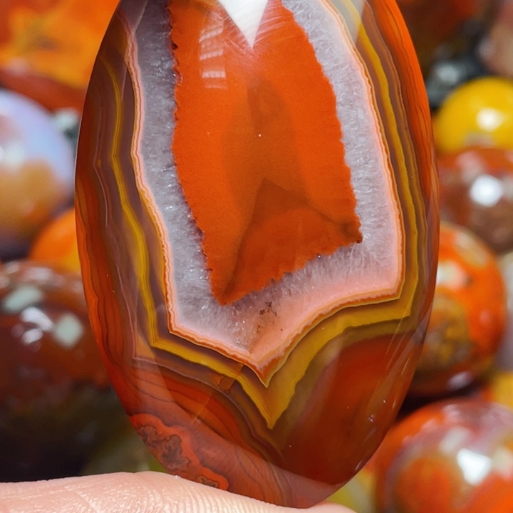 玛瑙/玉髓战国红玛瑙挂件未镶嵌