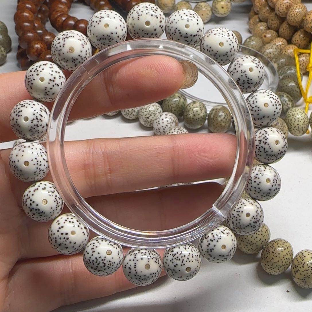 星月菩提吊坠12圆珠海南原生态