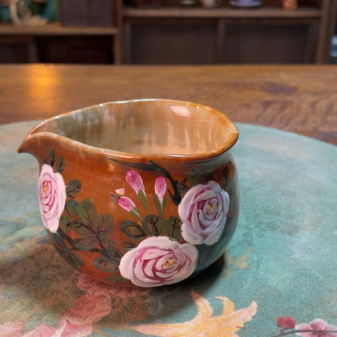 柴烧纯手工手绘陶瓷用****8