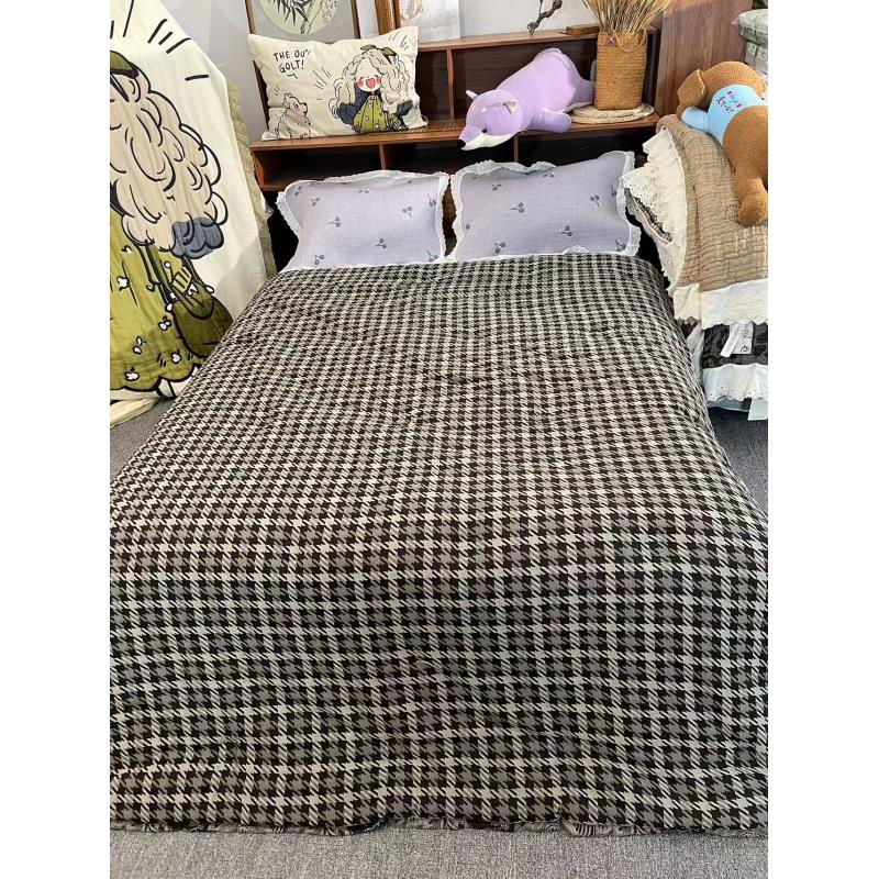 【千鸟咖】200*230 高端双层纱有氧被