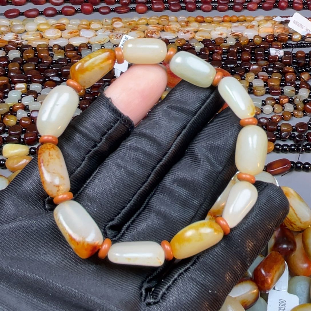 和田玉手链未镶嵌