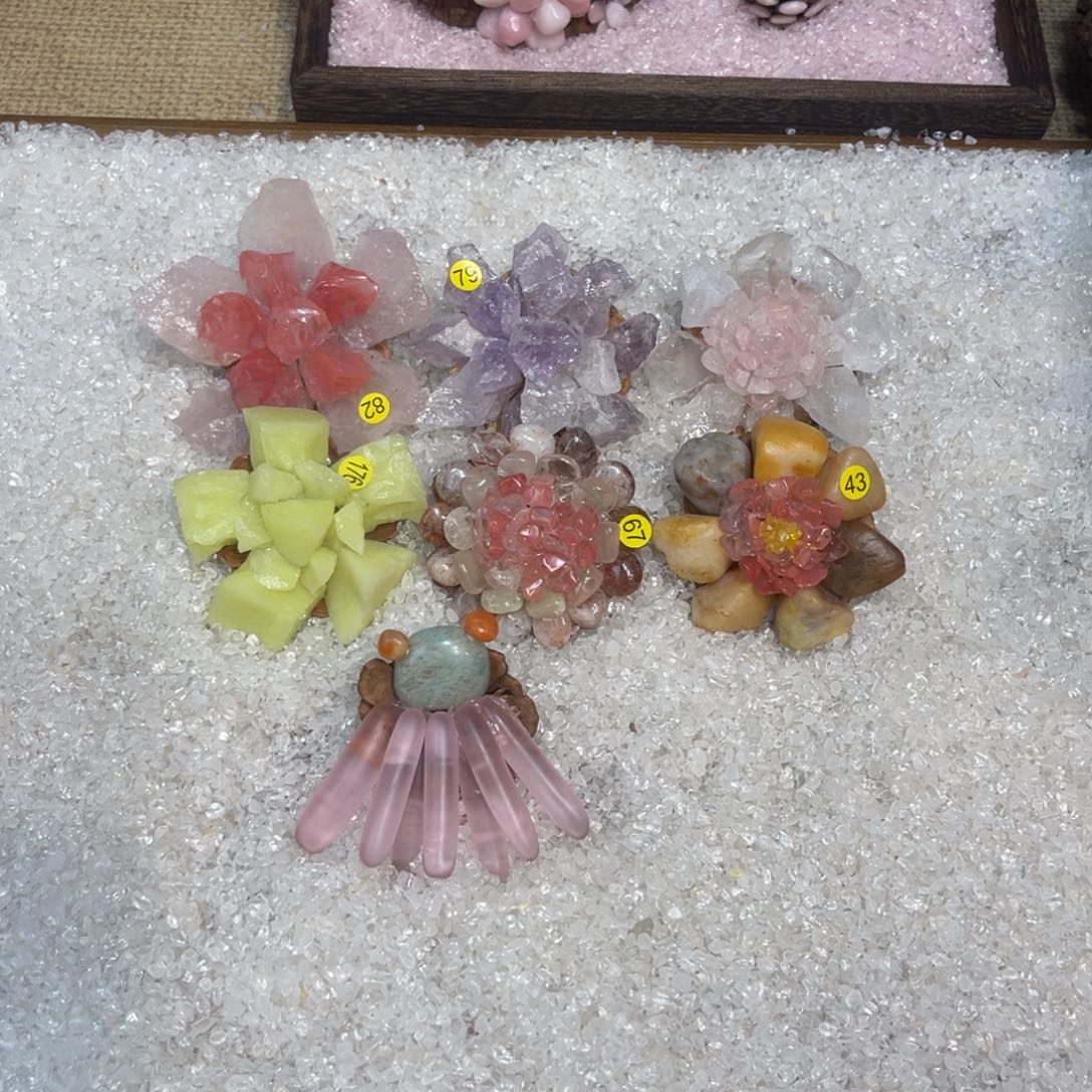 追***远纯手工制作的塔花