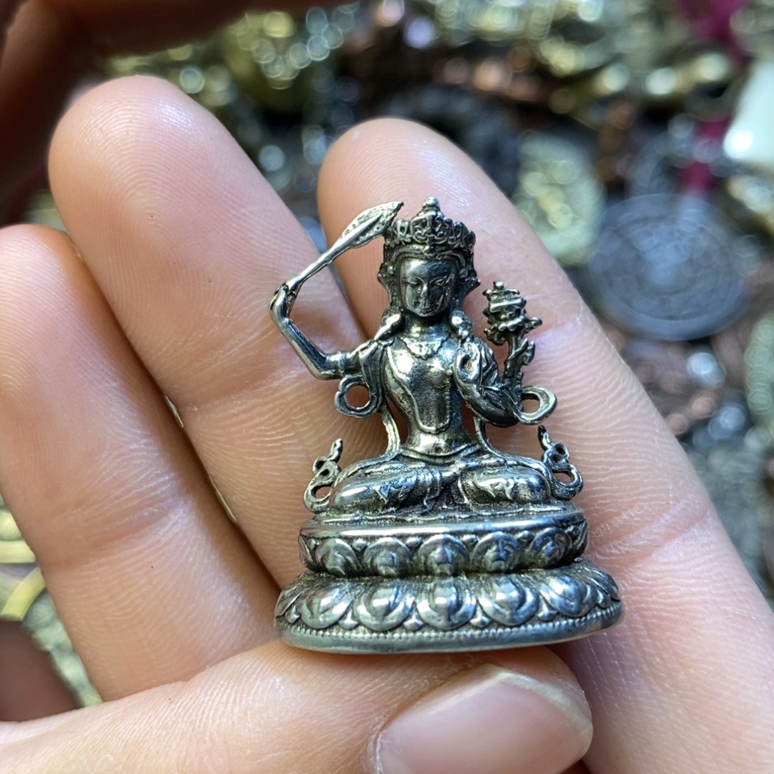 藏式文殊菩萨造像