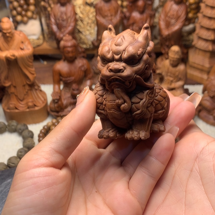 檀香木其他老山檀香手把件