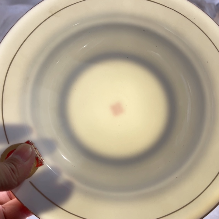 杯八寸果果金镶玉陶瓷一个