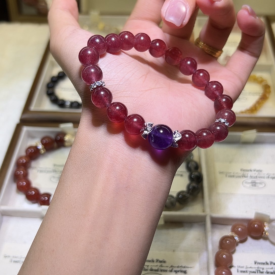 水晶手链未镶嵌恩**?13-首单9折 48小时鉴赏