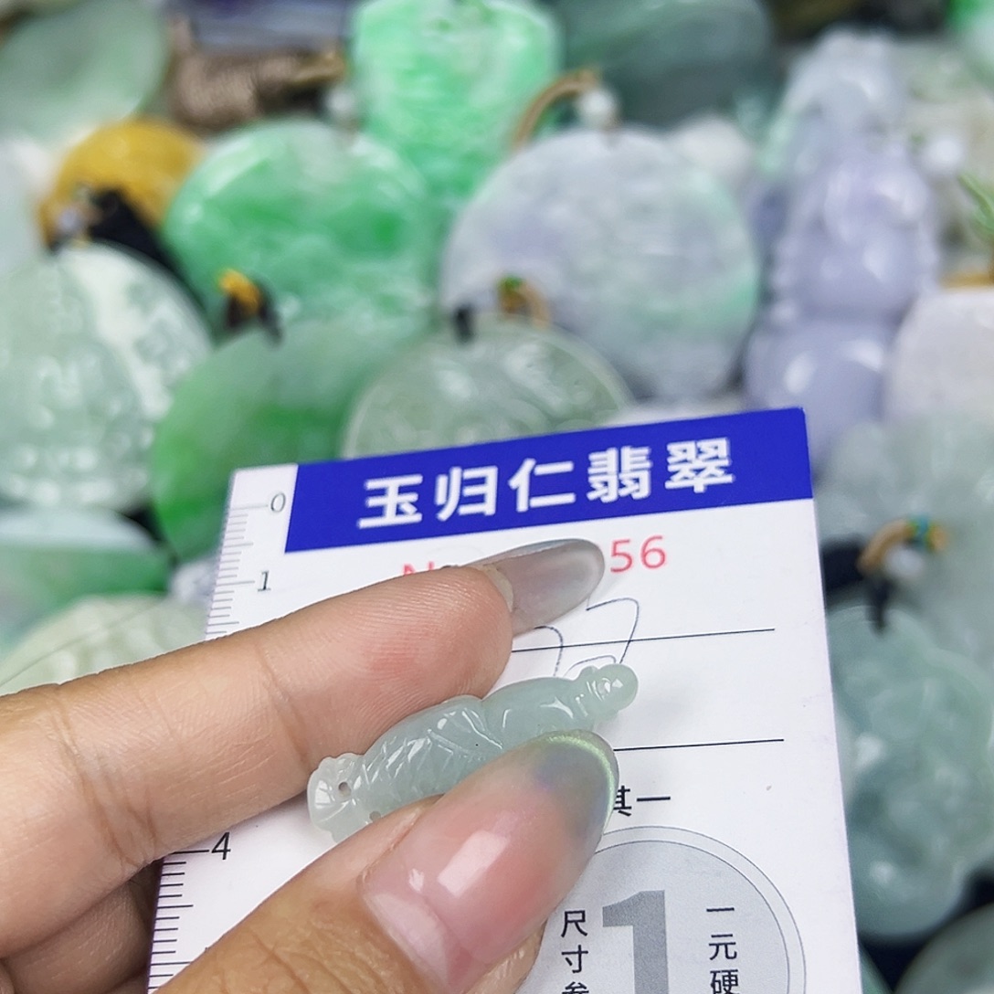 翡翠未镶嵌吊坠(不含链)111