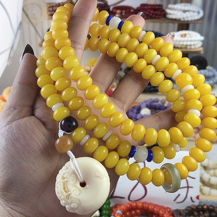 白玉菩提吊坠菩提