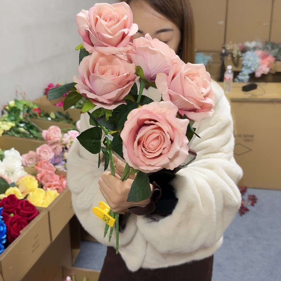 82号「闪购」仿真花，公主请下单