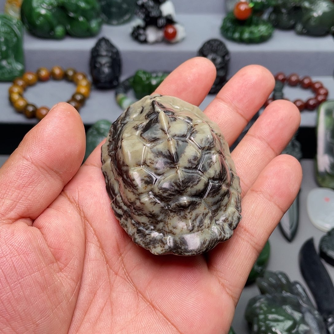 和田玉未镶嵌颈饰满****河